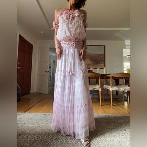 FILLYBOO Boho Tiered Maxi top and skirt